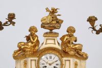 Exceptional Louis XVI clock by Jean-Baptiste Baillon (received master clockmaker in 1727)