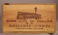 Exceptionnelle caisse du Domaine de la Romanée Conti de 12 flacons Millésime 1999