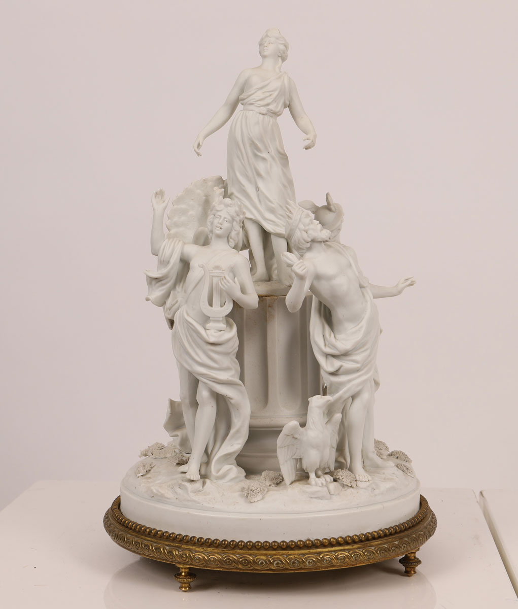 Elegant sculpture of Sevres