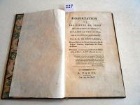 DISSERTATION sur LES PERTES de SANG qui affectent les femmes pendant la grossesse, lors et à la suite de l'accouchement, par A.E de SAINT-AMAND Maire et Médecin de l’Hôtel-Dieu de LAFERTE-GAUCHER. 