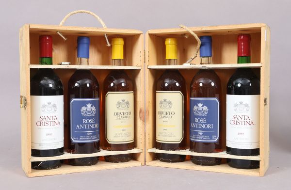 Box of Italian wines (x6) 