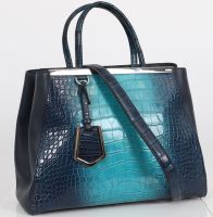 FENDI - Sac 2 Jours Alligator