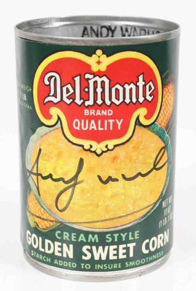 Andy Warhol (after) - Del Monte can with Andy Warhol inscription