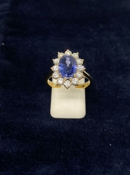 Bague marguerite inspiration Lady Di