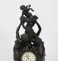 Exceptional clock allegory of the Life - Napoleon III