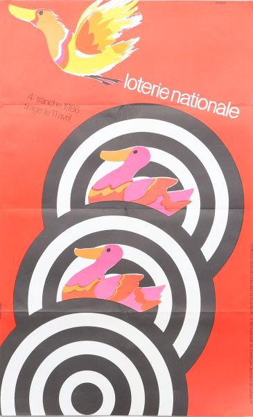 Affiche Loterie Nationale - Luxembourg