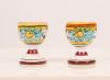 Pair of egg cups - Quimper