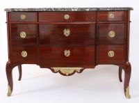 Exceptionnelle commode Transition de Roger Vandercruze dit Lacroix (1728-1799)