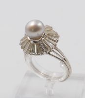 Bague perle