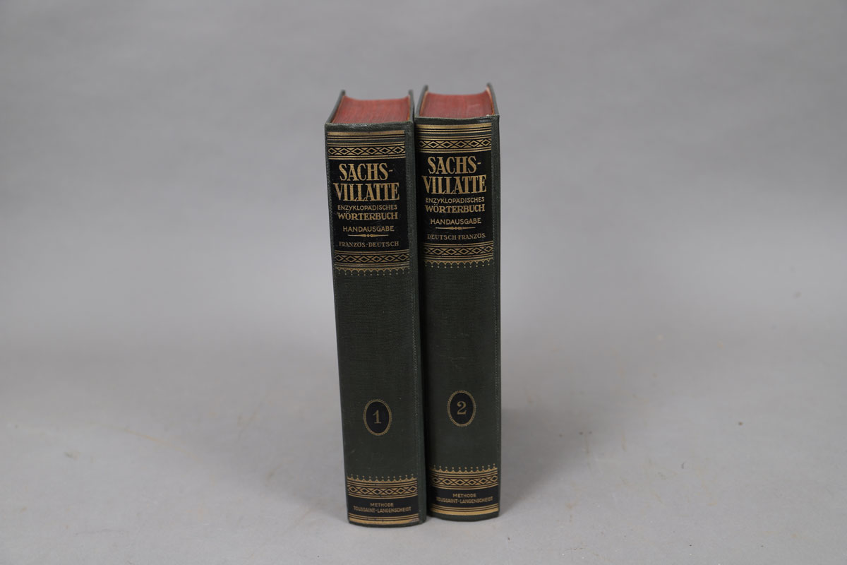 SACHS-VILLATTE - French-German dictionary. 