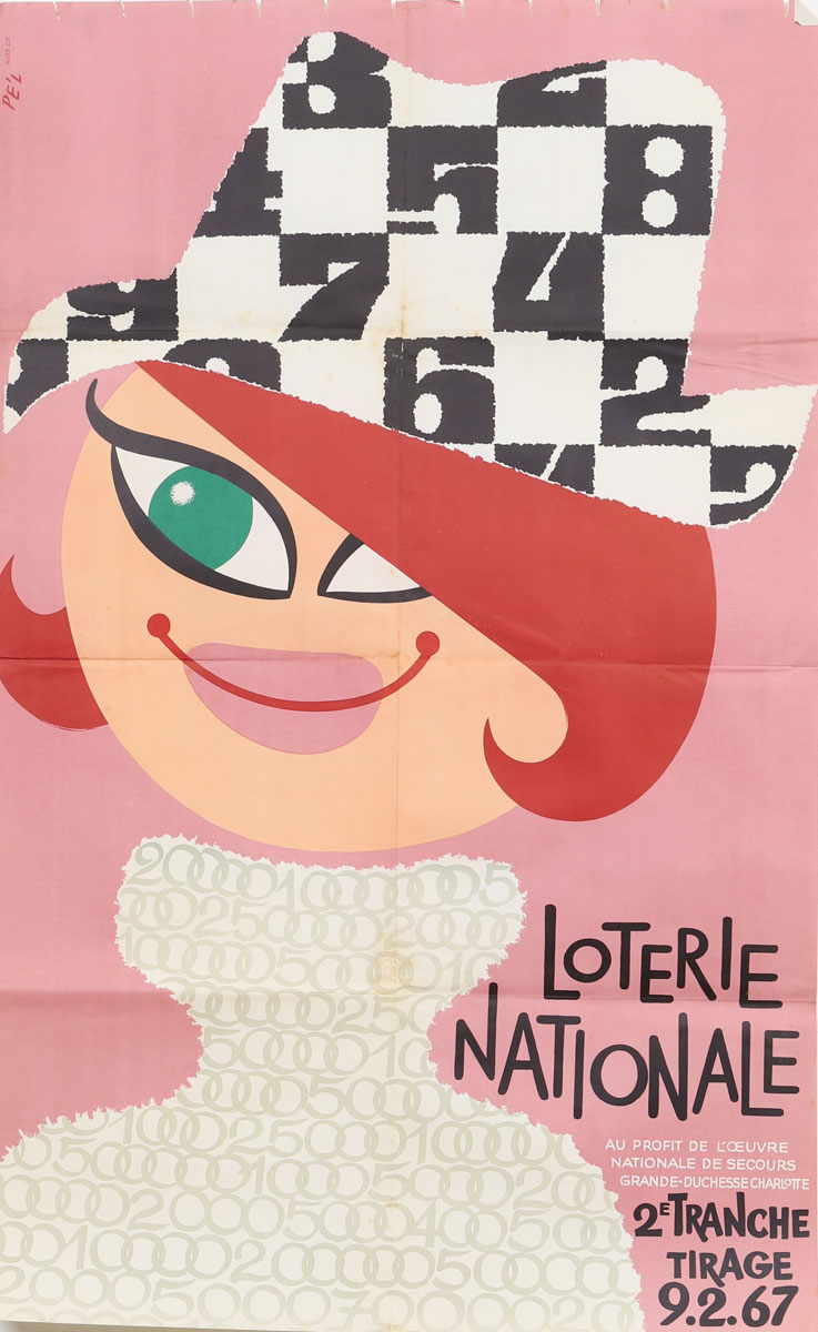 National Lottery Poster - Luxembourg