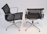 Aluminium chair EA108 by Charles and Ray Eames Vitra edition