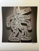 Wolf, after Keith Haring, lithograph printed on Beaux Arts paper, size 70 x 50, edited in 150 copies