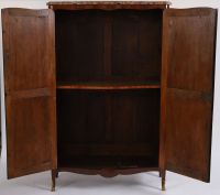 Rare inlaid wardrobe - Louis XV