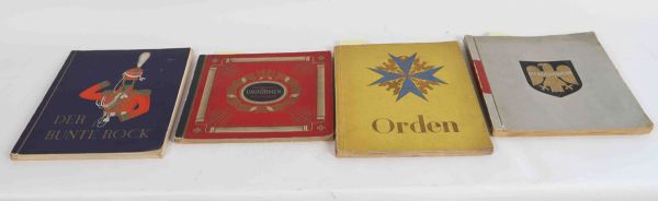 Lot of german uniform books 