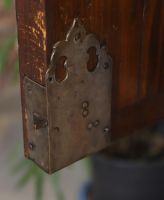 17th century cabinet in marquetry - Work from the East of France