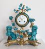 Rare pendule Louis XV - Rocaille