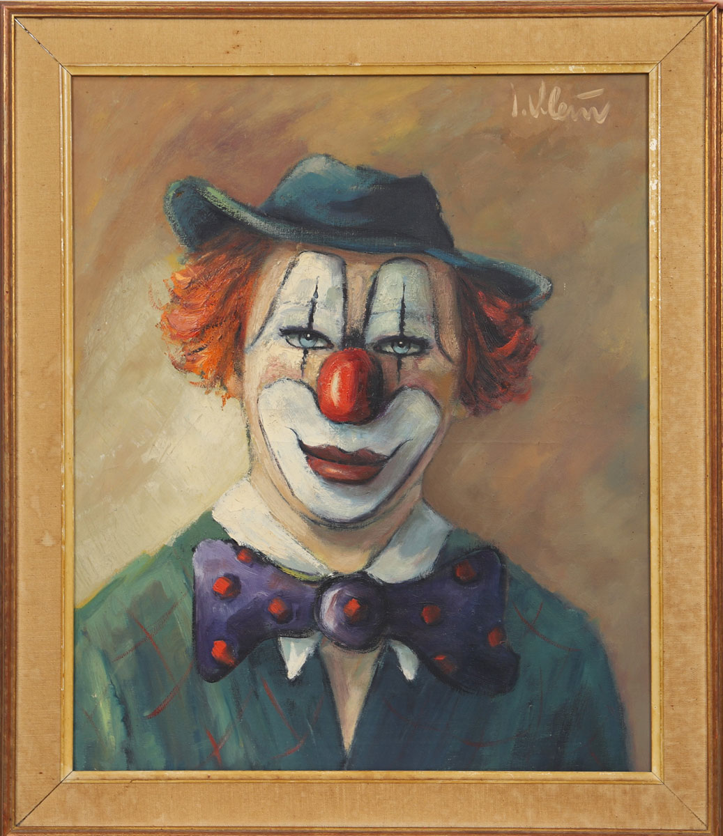 Clown de Josy Klein (né en 1924)