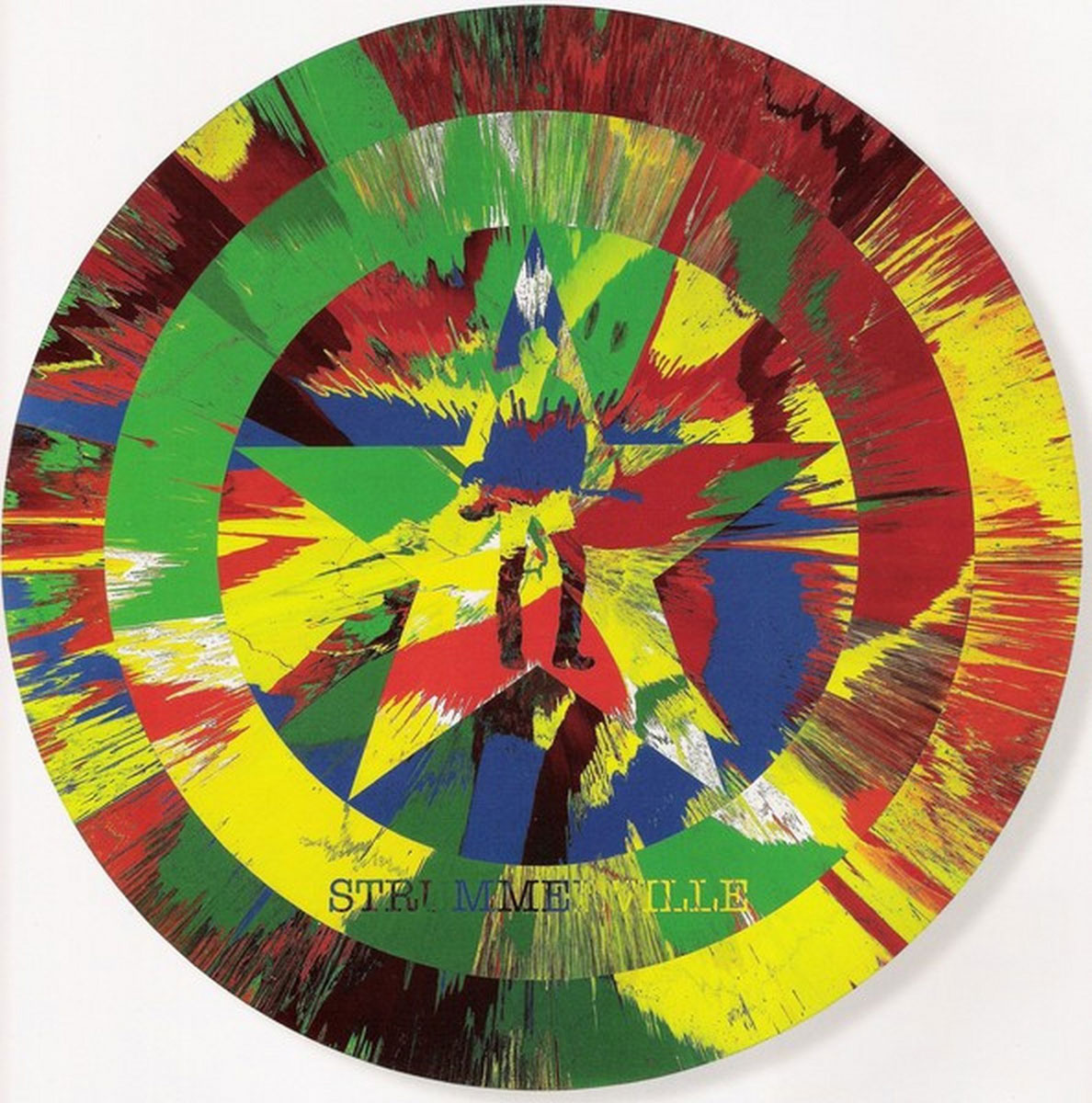 Beautiful Strummerville Spin (2010), Print after Damien Hirst, color print, signed on Arches paper in the plate, publisher's stamp numbered on 150, framed with publisher's certificate, 28x38cm