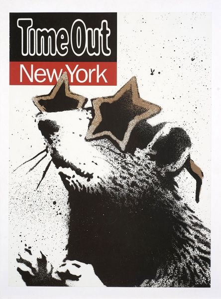 Banksy (after), Poster of Time Out London, 