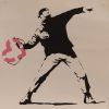 Banksy (d'aprés) - Sérigraphie polychrome 