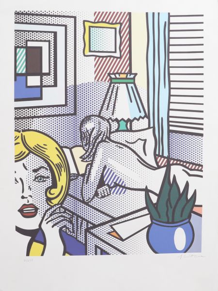 Roy Lichtenstein (1923-1997) d'aprés