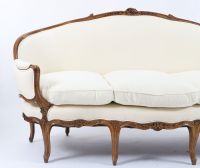 Exceptional Louis XV Corbeille sofa - 18th century Attributed to Louis Delanois (Received Master on 27/07/1761)