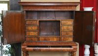 17th century cabinet in marquetry - Work from the East of France