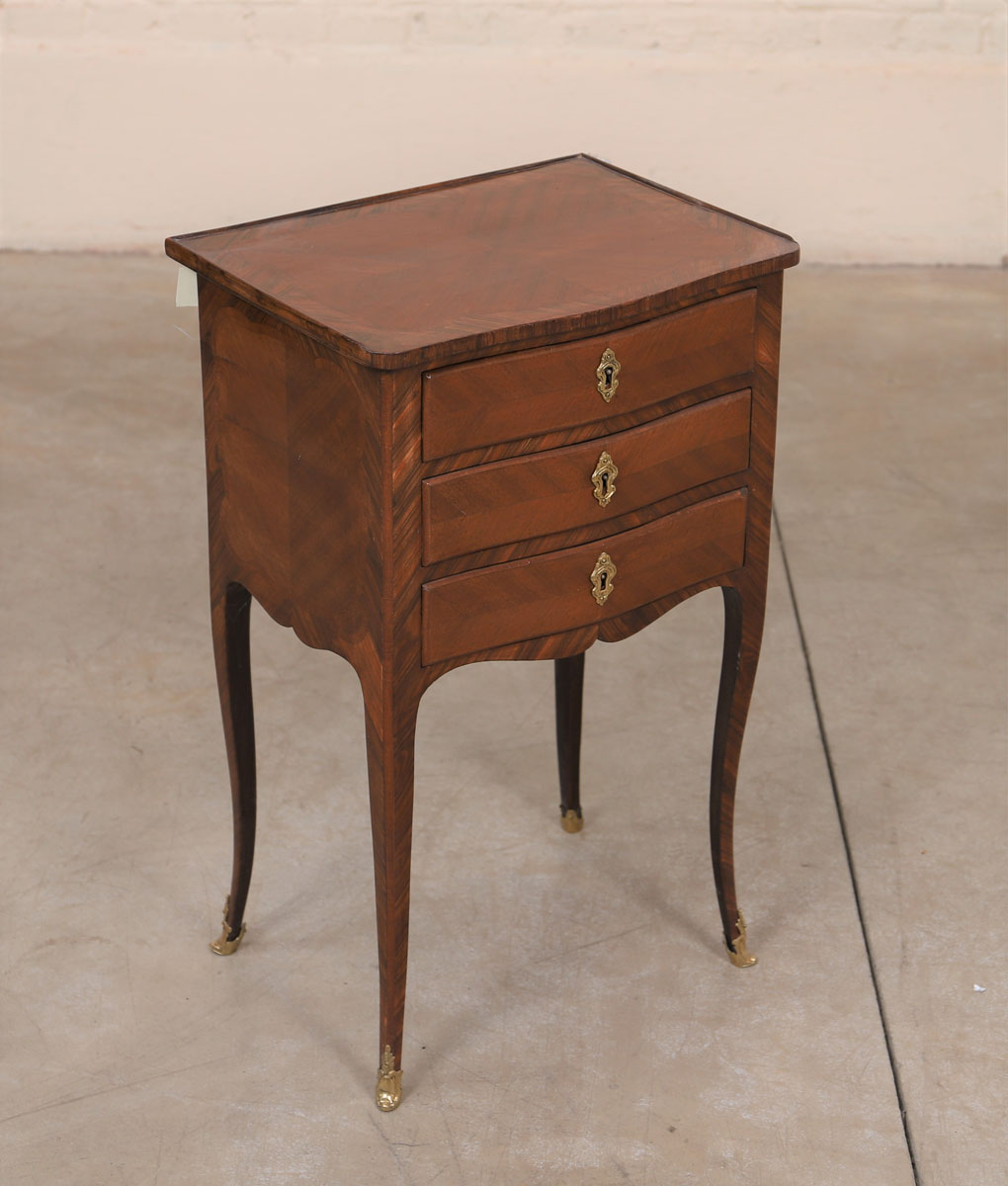 Small Louis XV inlaid coffee table 