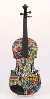 Pop Art violin by Ymagine 