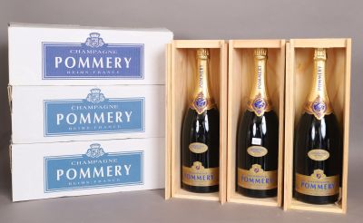 252 Champagne POMMERY (x3) Grand Cru Royal