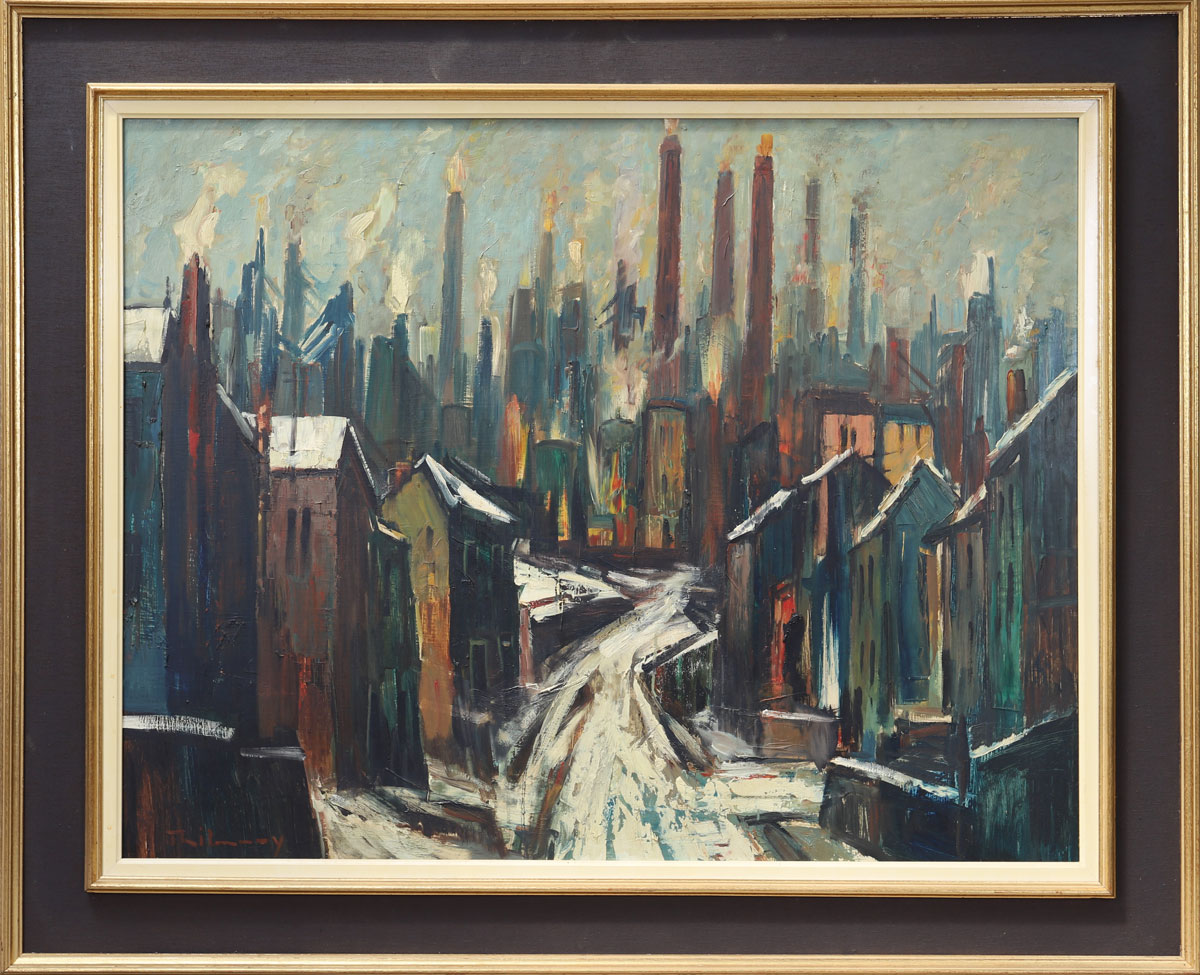 « Hauts fourneaux » de Jean-Pierre Thilmany (1904-1996)