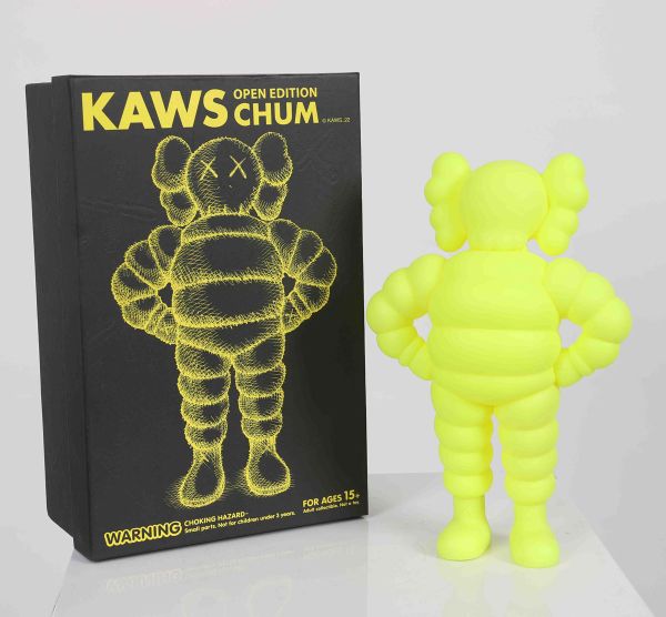 KAWS Chum Yellow 