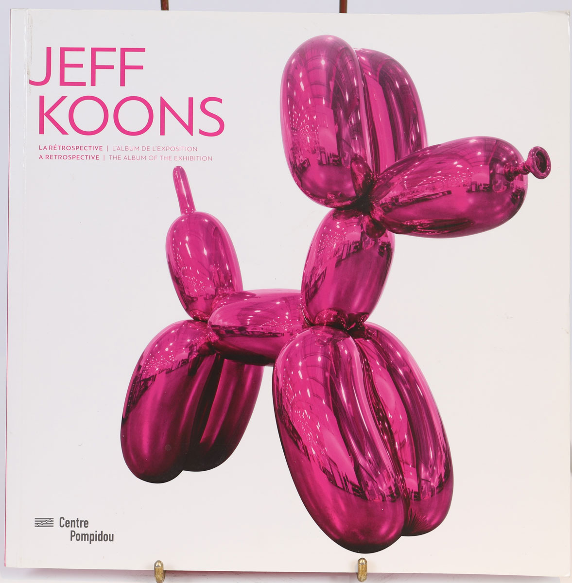 Jeff Koons - livre dédicacé