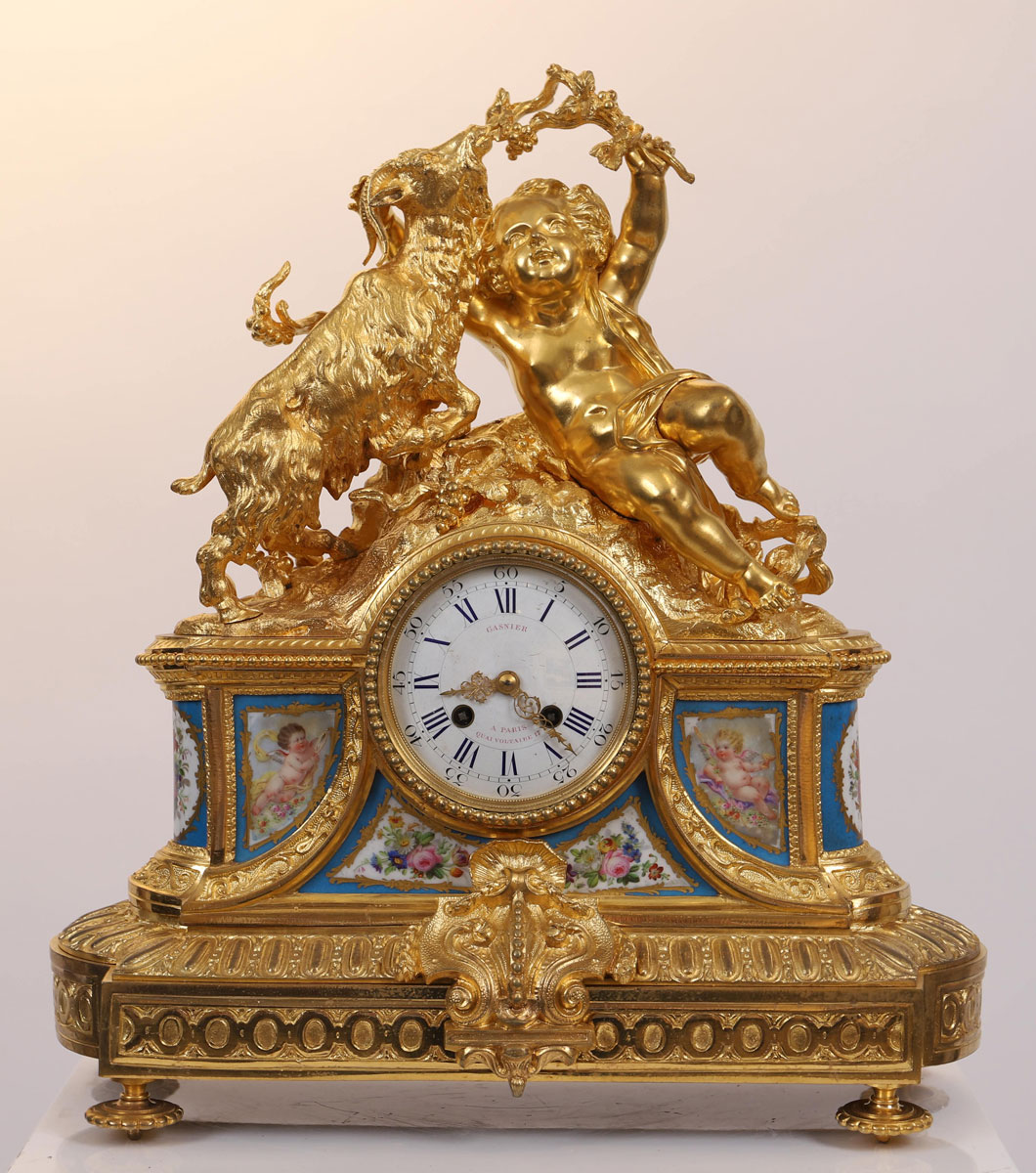 A ceremonial clock - Napoleon III