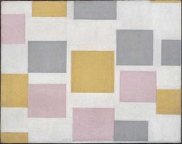 Composition Color Planes (1917), Print, d'après Piet Mondrian, Épreuve en couleur signée sur papier Arches dans la planche, et cachet de l’éditeur numéroté sur 150, encadré avec certificat de l’éditeur, Dimensions 28x38 cm