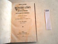 PRACTICAL TREATMENT OF MENSTRUATION by Doctor DUSOURD followed by an ESSAY on CHLOROSIS and a memoir on various preparations of IRON. 