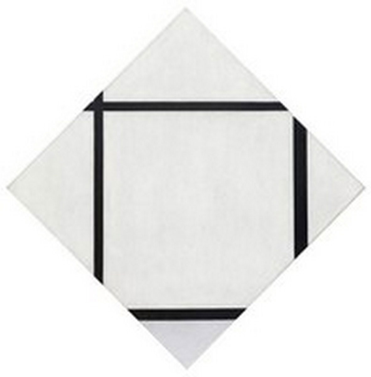 Losangeblack Grey (1926), Print, after Piet Mondrian, Color print signed on Arches paper in the plate, and publisher's stamp numbered on 150, framed with publisher's certificate, Dimensions 28x38 cm