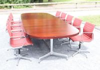 Large conference table - Charles & Ray EAMES model manufactured by ICF (Italile)