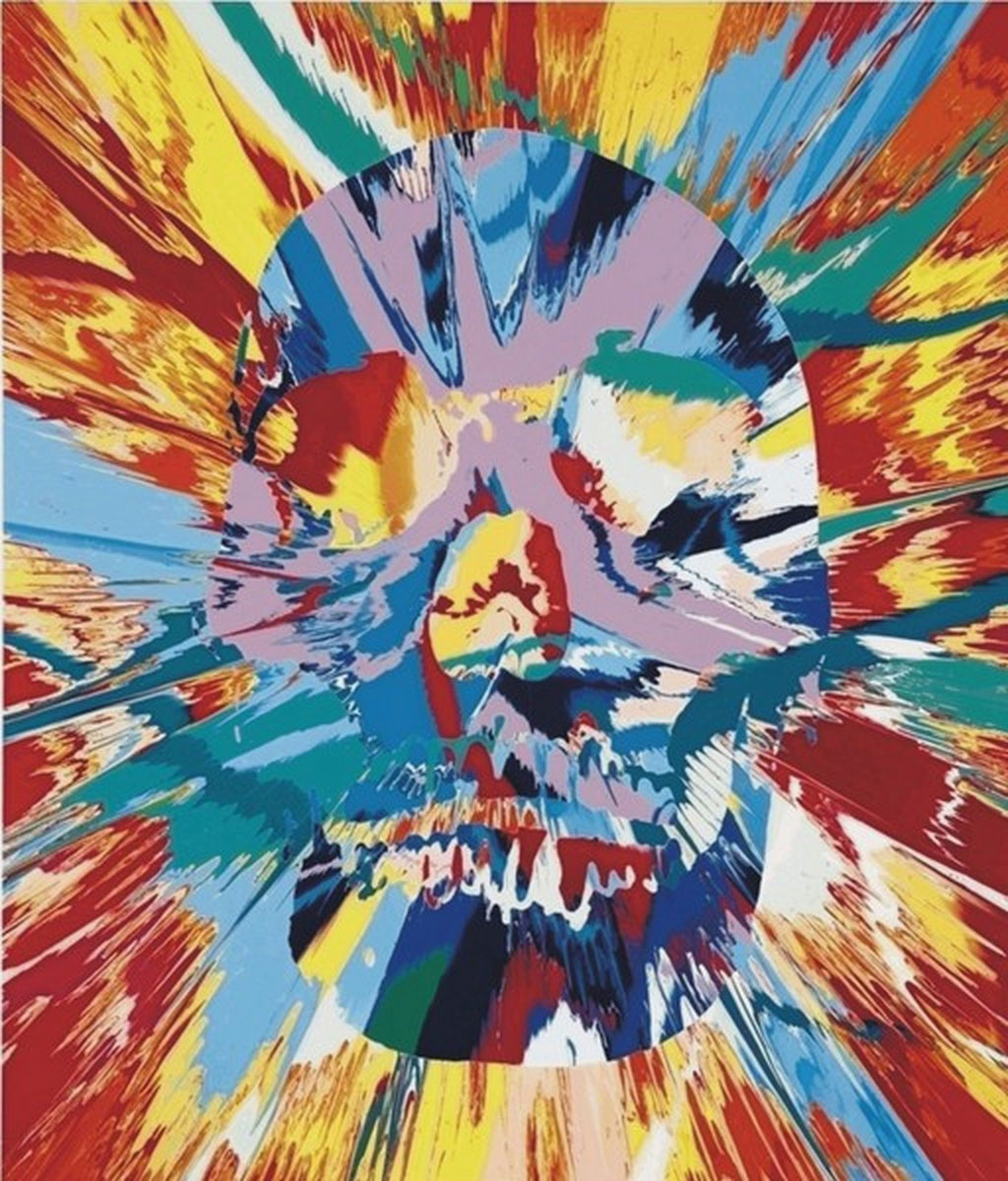 Beautiful Maat Intense Fetishistic ( 2008), Print d'après Damien Hirst, épreuve en couleur, signé sur papier Arches dans la planche, cachet de l'éditeur numéroté sur 150, encadré avec certificat de l'éditeur, 28x38cm