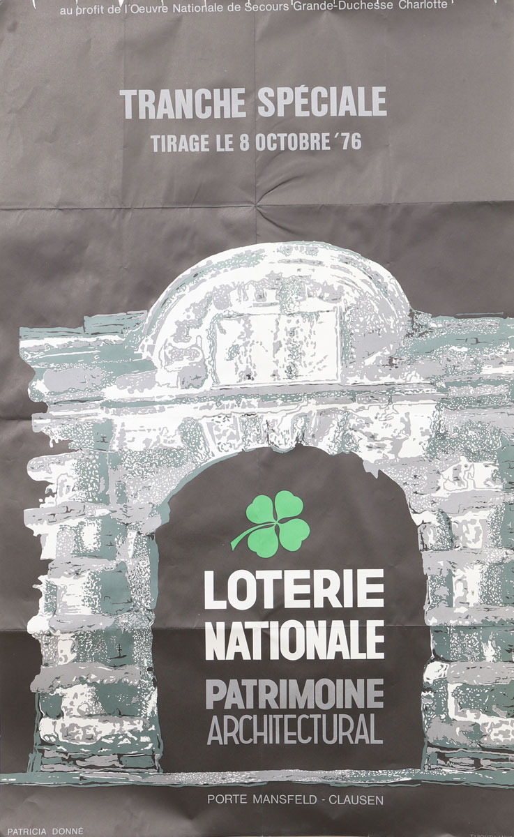 National Lottery Poster - Luxembourg