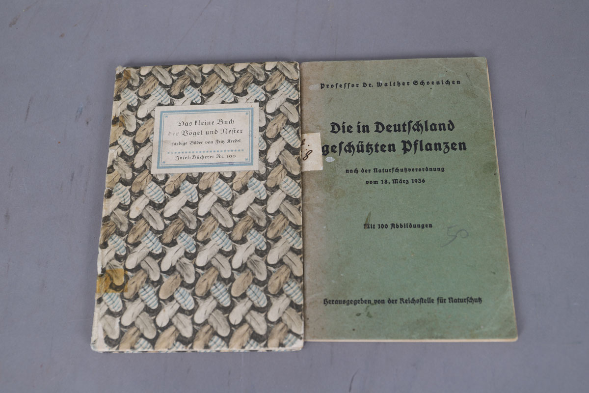 LOT of 2 books in German language bound.