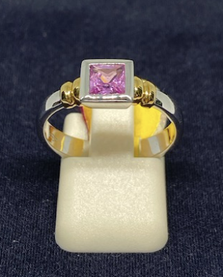 Bague saphir princesse