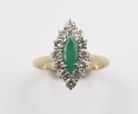 Marquise ring