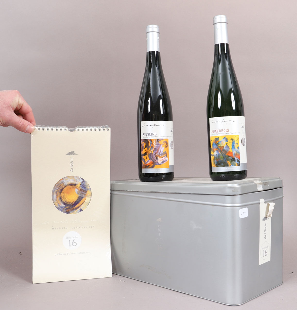 Coffret Art et vin - Château de Stadtbredimus 