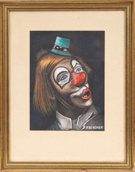 Clown de Pierre Berchem (1929-2019)