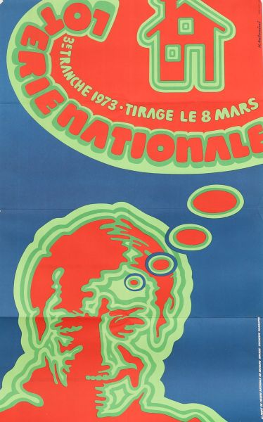 Poster Loterie Nationale - Luxembourg