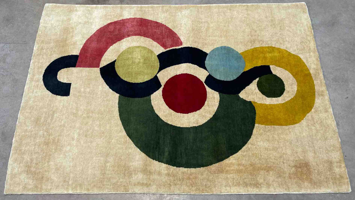 Kandinsky inspired rug 