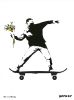 Flower Bomber Skate, Banksy / This is not Banksy, printed on Beaux Arts paper, Size 28 x38, edited in 6 copies