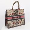 CHRISTIAN DIOR - Book tote Large fleuri